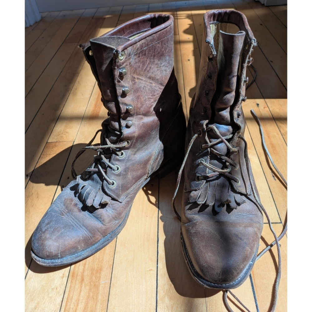 Justin Boots - Mens Size 10 D - Picture 2 of 9
